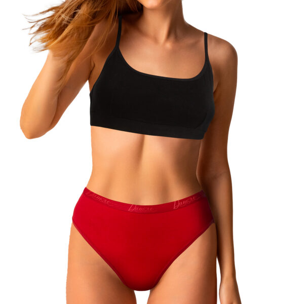 truza a la cintura pierna alta